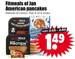 Dirk Fitmeals of jan american pancakes aanbieding