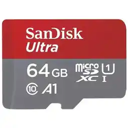 Expert SanDisk MicroSDXC Ultra 64GB Class 10 140MB/s +SD-Adapter voor Chromebooks Micro SD-kaart aanbieding