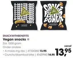 HANOS Snackwithbenefits Vegan snacks aanbieding