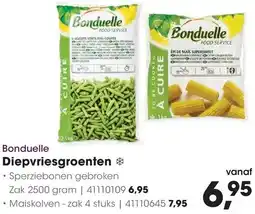 HANOS Bonduelle Diepvriesgroenten aanbieding