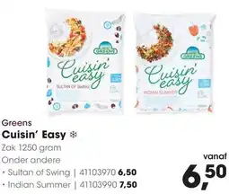 HANOS Greens Cuisin' Easy aanbieding