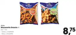 HANOS Aviko Mozzarella Snacks aanbieding