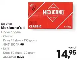 HANOS De Vries Mexicano's aanbieding