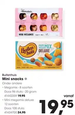 HANOS Buitenhuis Mini snacks aanbieding