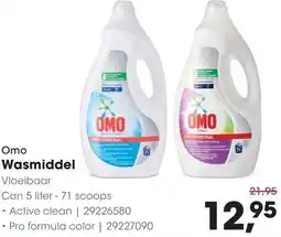 HANOS Omo Wasmiddel aanbieding