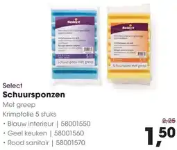 HANOS Select Schuursponzen aanbieding
