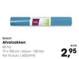 HANOS Select afvalzakken aanbieding