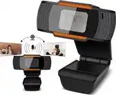 Bol.com Webcam WB03 Autofocus Webcamera HD Cam met microfoon voor pc Laptop Desktop Computer aanbieding