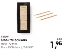 HANOS Select Cocktailprikkers aanbieding