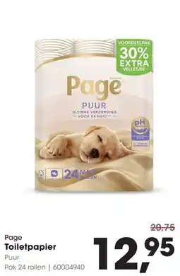 HANOS Page Toiletpapier aanbieding