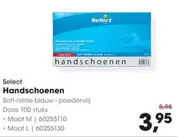 HANOS Select Handschoenen aanbieding