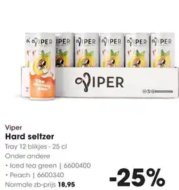 HANOS Viper Hard seltzer aanbieding