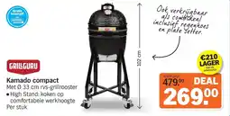 Albert Heijn Grillguru Kamado compact aanbieding