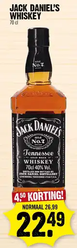 Super Dirck 3 Jack Daniel's Whiskey aanbieding