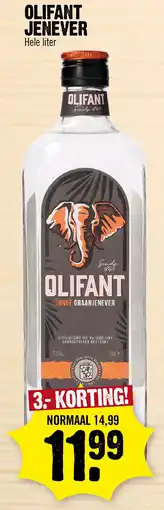 Super Dirck 3 Olifart Jenever aanbieding