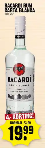 Super Dirck 3 Bacardi Rum Carta Blanca aanbieding