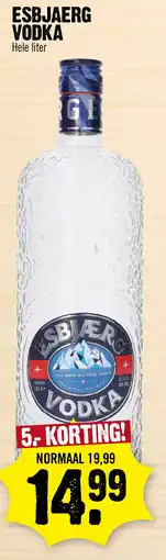 Super Dirck 3 Esbjaerg Vodka aanbieding