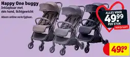 Kruidvat Happy One buggy aanbieding