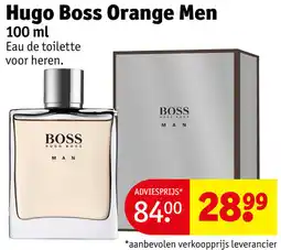 Kruidvat Hugo Boss Orange Men aanbieding