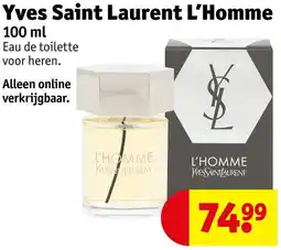 Kruidvat Yves Saint Laurent L'Homme aanbieding