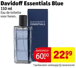 Kruidvat Davidoff Essentials Blue aanbieding