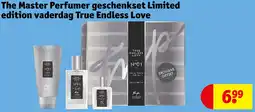 Kruidvat The Master Perfumer geschenkset Limited edition vaderdag True Endless Love aanbieding