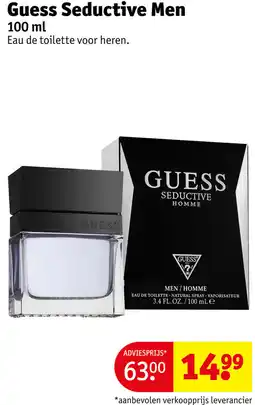 Kruidvat Guess Seductive Men aanbieding
