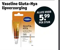 Kruidvat Vaseline Gluta-Hya Lipverzorging aanbieding