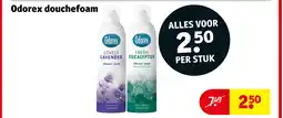 Kruidvat Odorex douchefoam aanbieding