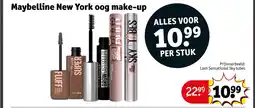 Kruidvat Maybelline New York oog make-up aanbieding
