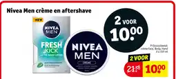 Kruidvat Nivea Men crème en aftershave aanbieding