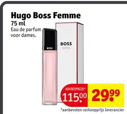 Kruidvat Hugo Boss Femme aanbieding