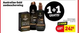 Kruidvat Australian Gold zonbescherming aanbieding
