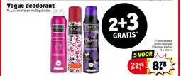 Kruidvat Vogue deodorant aanbieding