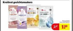 Kruidvat Kruidvat gezichtsmaskers aanbieding