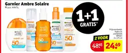 Kruidvat Garnier Ambre Solaire aanbieding