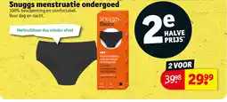 Kruidvat Snuggs menstruatie ondergoed aanbieding