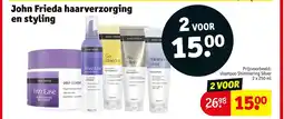 Kruidvat John Frieda haarverzorging en styling aanbieding
