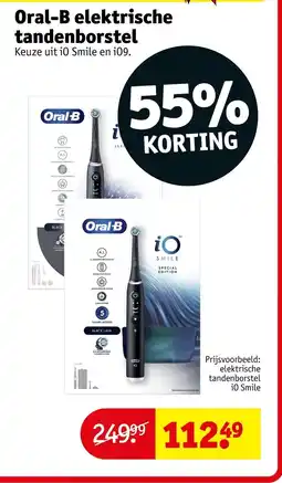 Kruidvat Oral-B elektrische tandenborstel aanbieding