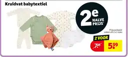Kruidvat Kruidvat babytextiel aanbieding