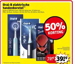 Kruidvat Oral-B elektrische tandenborstel aanbieding