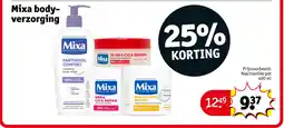 Kruidvat Mixa body- verzorging aanbieding