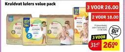 Kruidvat Kruidvat luiers value pack aanbieding
