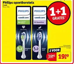 Kruidvat Philips opzetborstels aanbieding