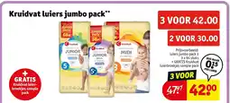 Kruidvat Kruidvat luiers jumbo pack aanbieding