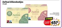 Kruidvat Zwitsal billendoekjes aanbieding