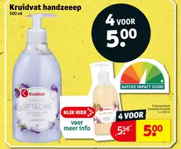 Kruidvat Kruidvat handzeeep aanbieding