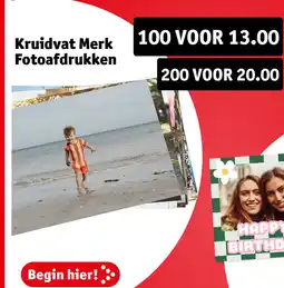 Kruidvat Kruidvat Merk Fotoafdrukken aanbieding