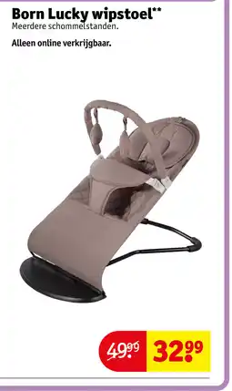 Kruidvat Born Lucky wipstoel aanbieding
