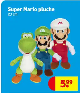 Kruidvat Super Mario pluche aanbieding